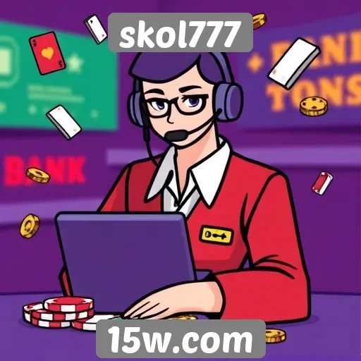 Suporte ao cliente do site de jogos skol777
