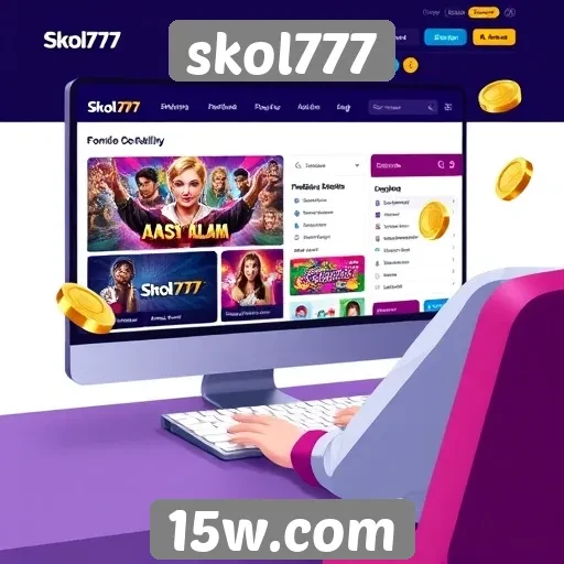 Experiência do usuário no site Skol777